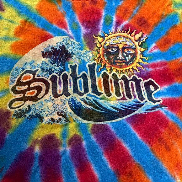 Sublime Tie Dyed T-Shirt Size Small unisex - Picture 2 of 6